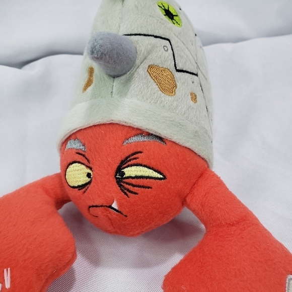 Bark Box Crab Van Goon Dog Toy Crinkle Squeaker Embroidered 8 Inch 2018 NWOT - Picture 2 of 9